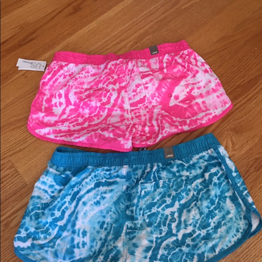 2 pair of shorts